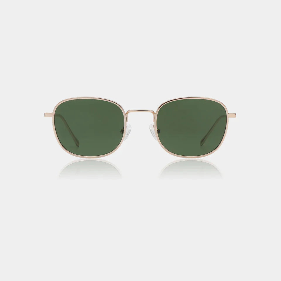 HELLO - Gold Sunglasses by A.Kjaerbede