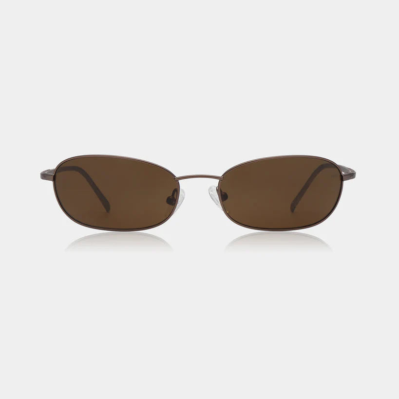 JACK - Matte Brown Sunglasses by A.Kjaerbede