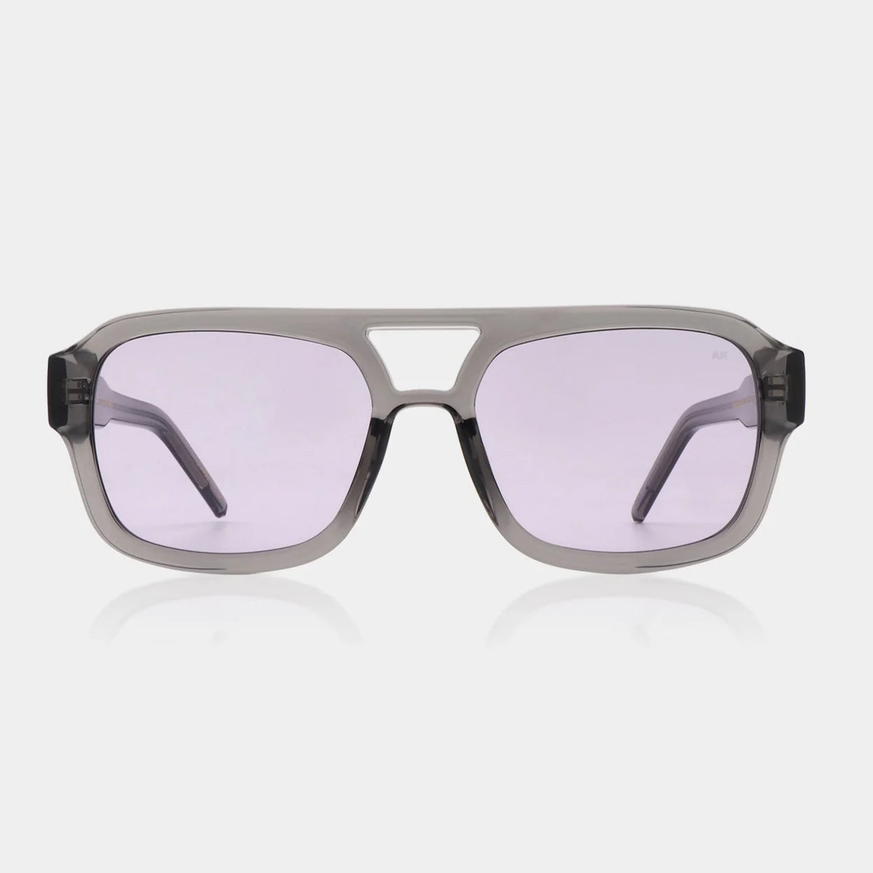 KAYA - Grey Transparent Sunglasses by A.Kjaerbede