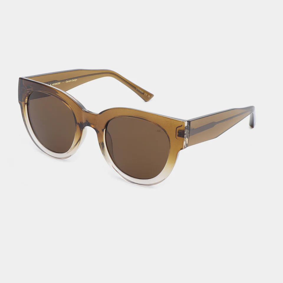LILLY - Smoked Champagne Sunglasses by A.Kjaerbede