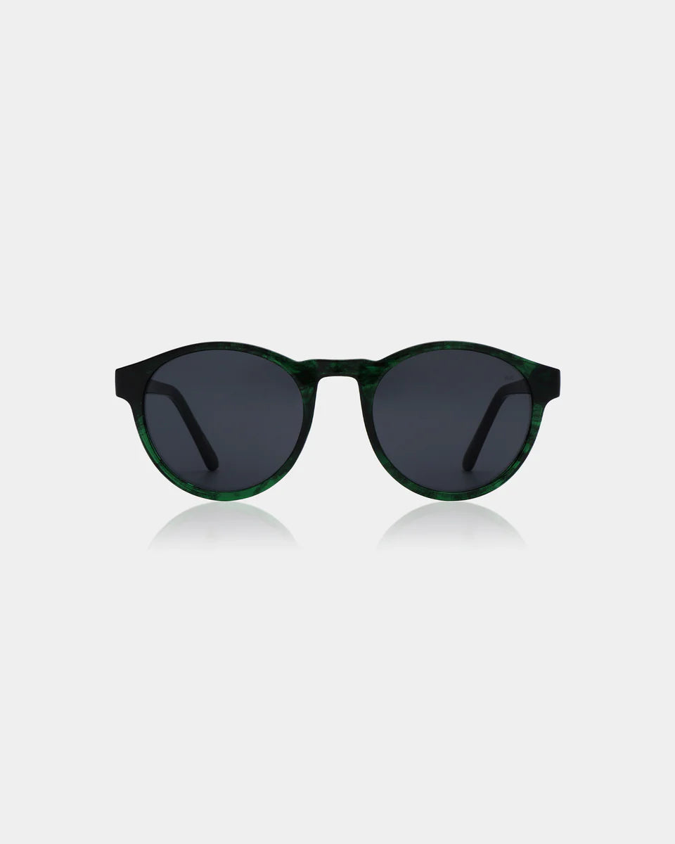 MARVIN- Green Marble Transparent Sunglasses by A.Kjaerbede