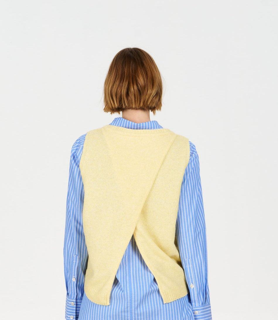 BLAKE Recycled Poly Vest - Yellow