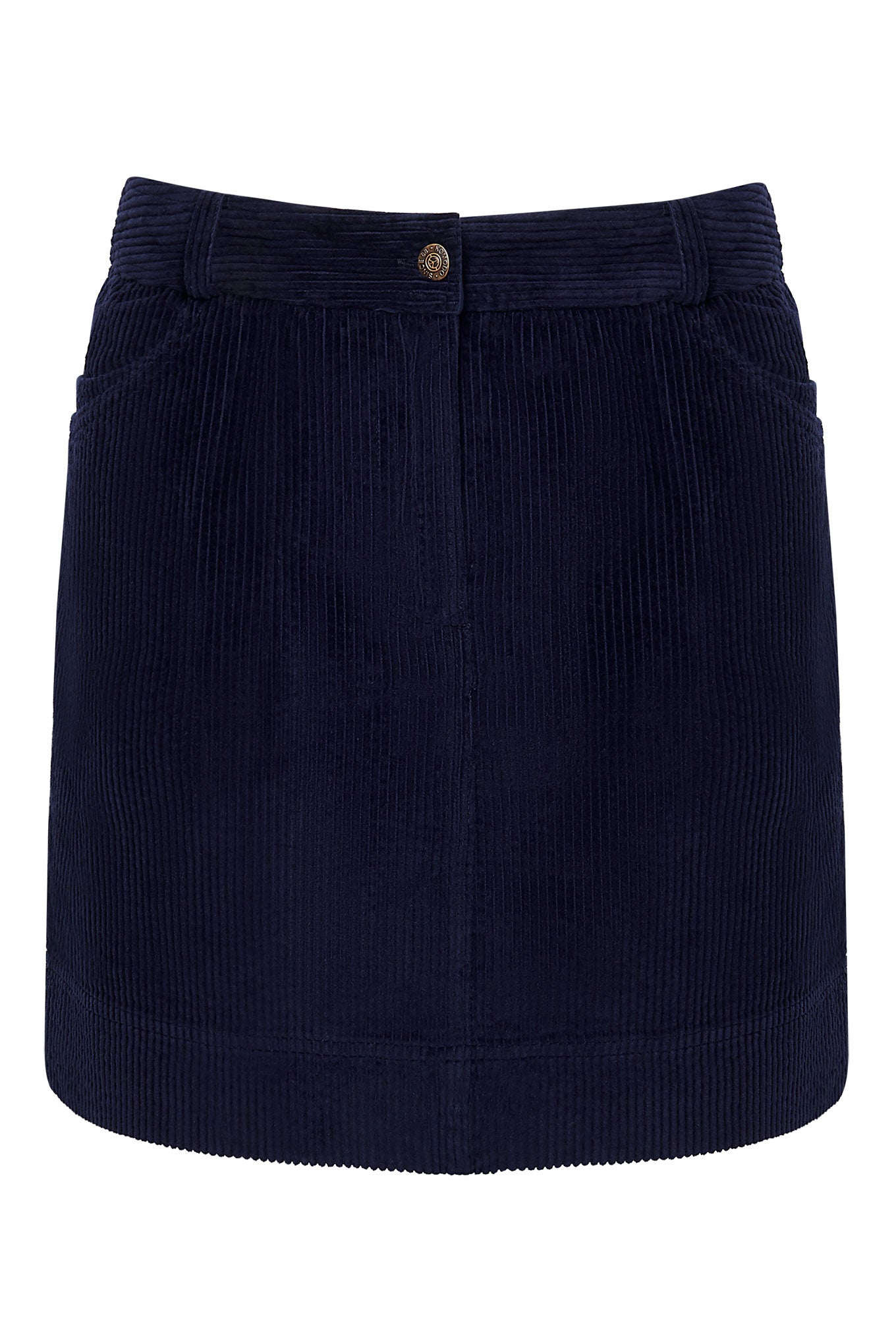 LEONI - Organic Cotton Cord Miniskirt Dark Navy