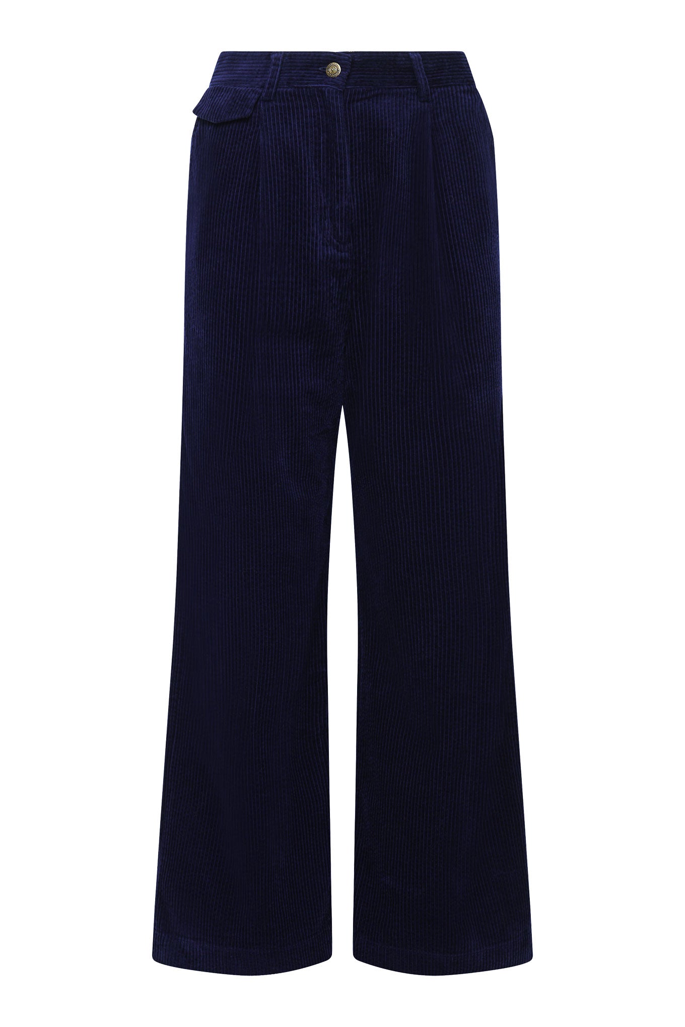 TIGER - Organic Cotton Jumbo Cord Trouser Navy