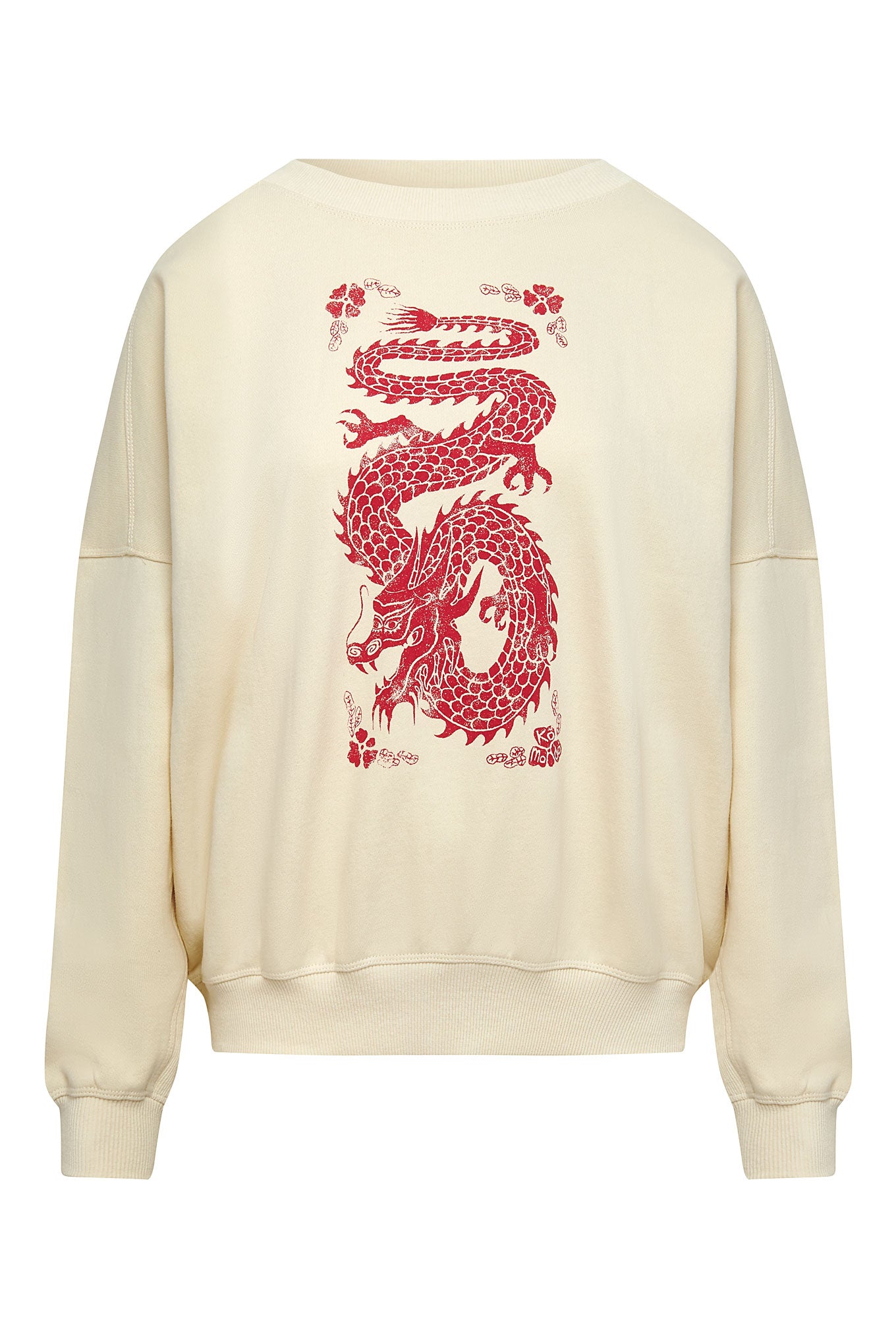 DRAGON - Organic Cotton Print Sweatshirt