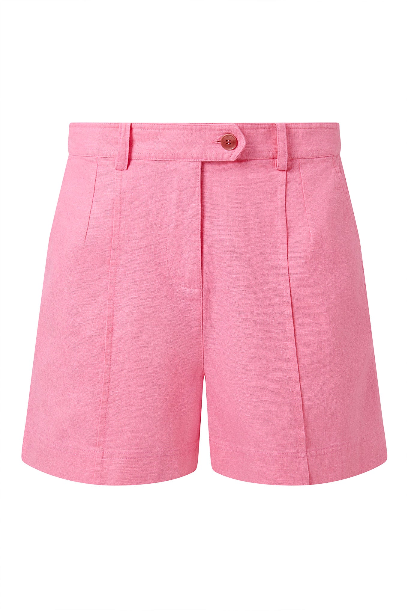 EMMIE - Organic Linen Cotton Shorts - Pink
