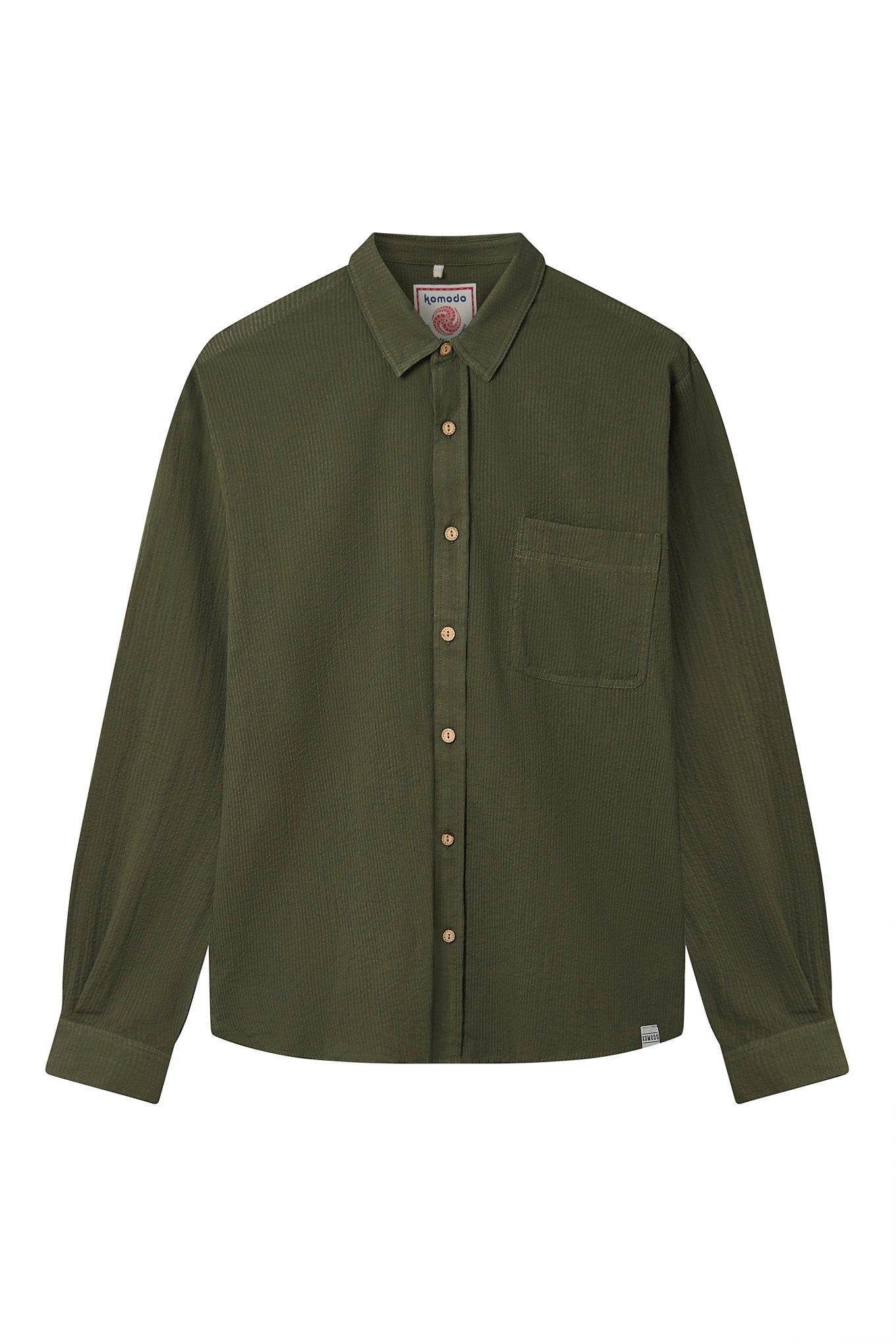 SPECTRE - Organic Cotton Shirt - Khaki