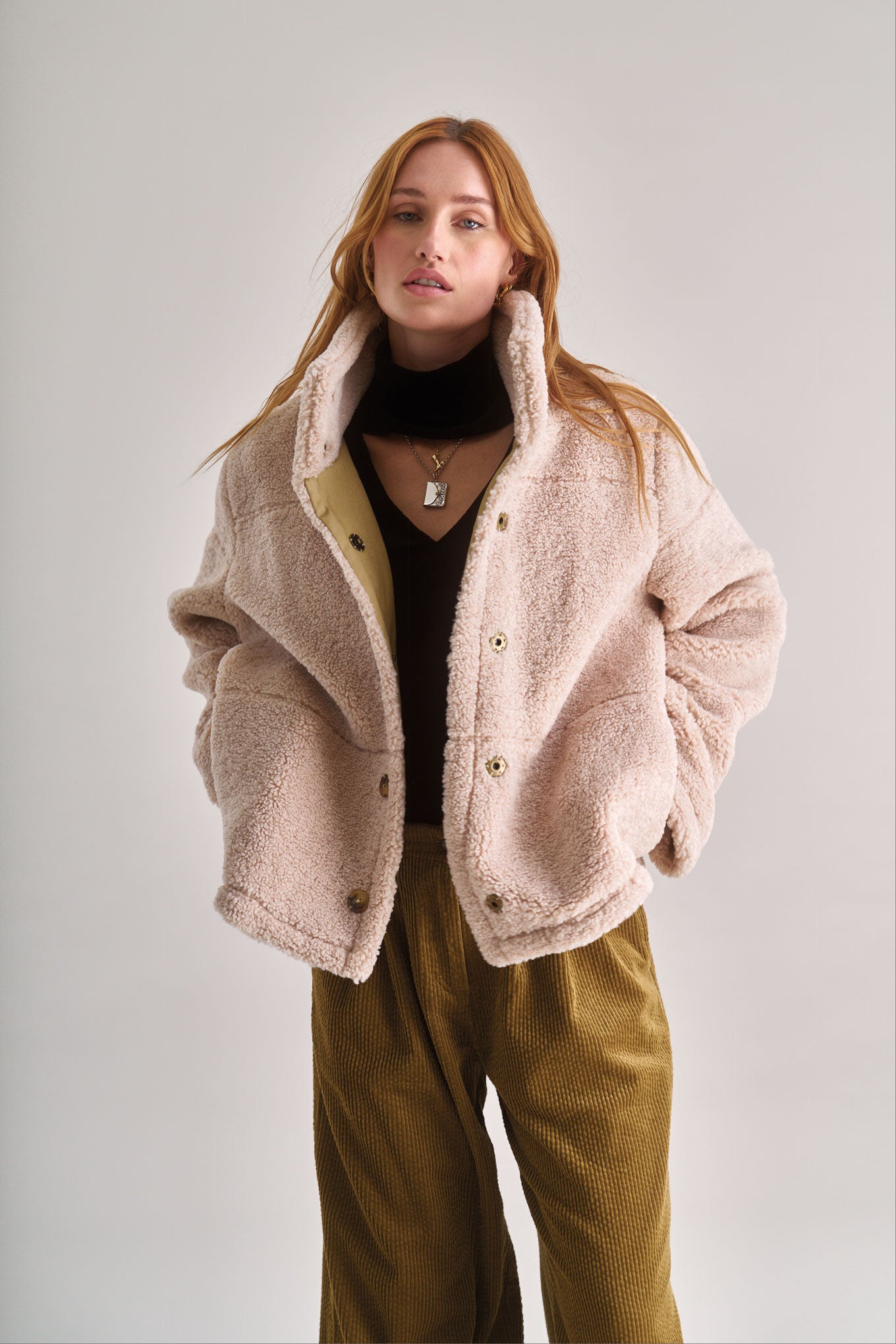 ISOBEL Recycled PET Jacket - Sand