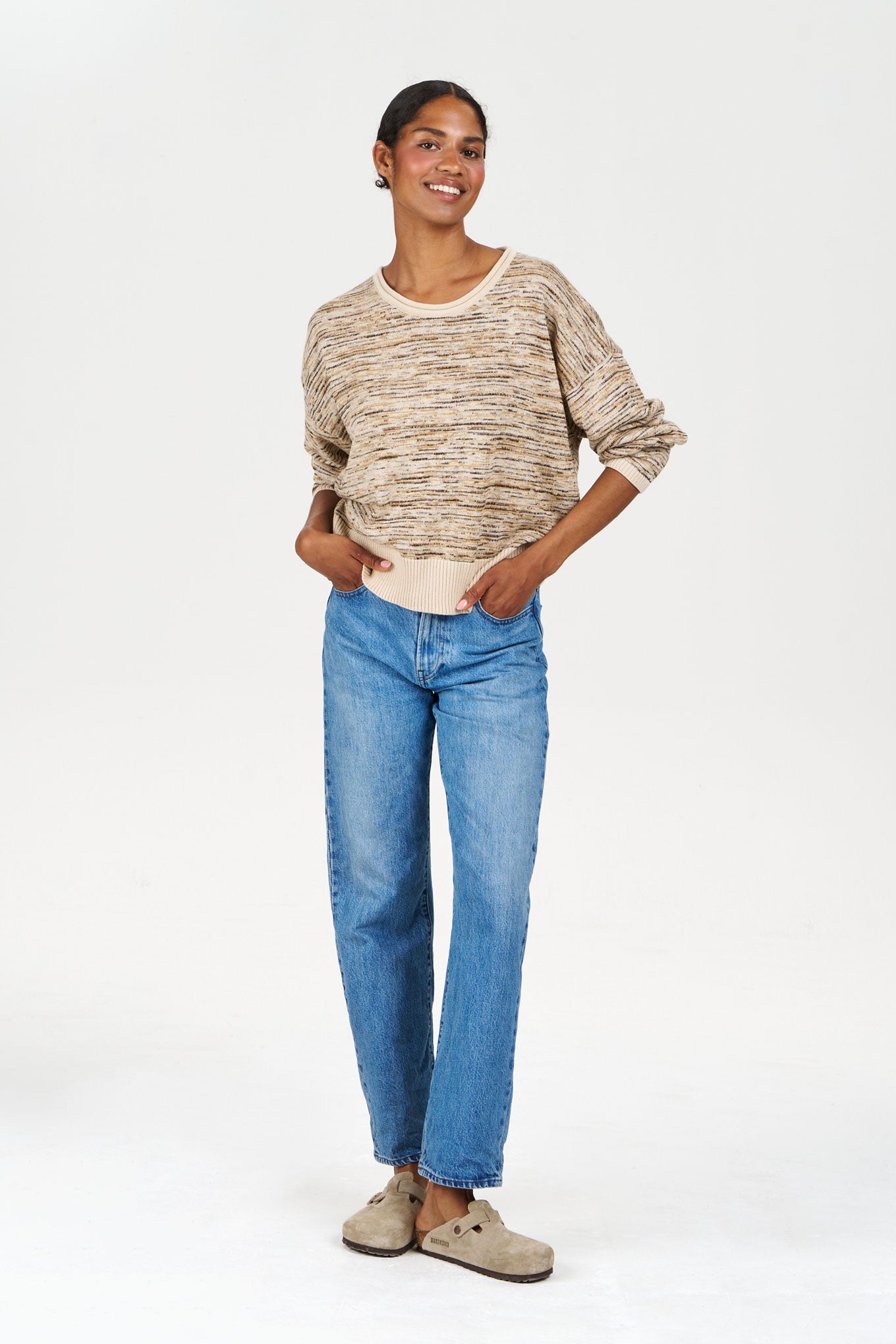 CHLOE Organic Cotton Jumper - Multi