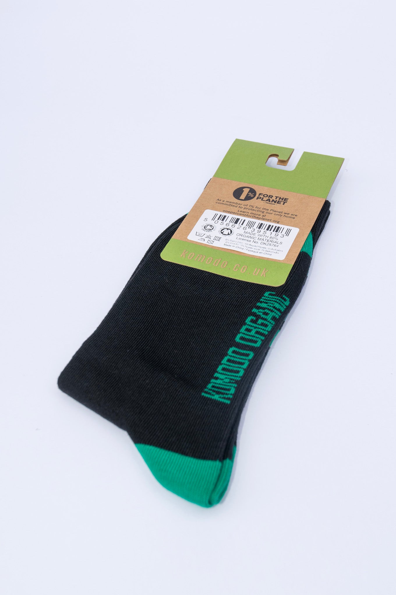 DHAKA - GOTS Organic Cotton Socks Black