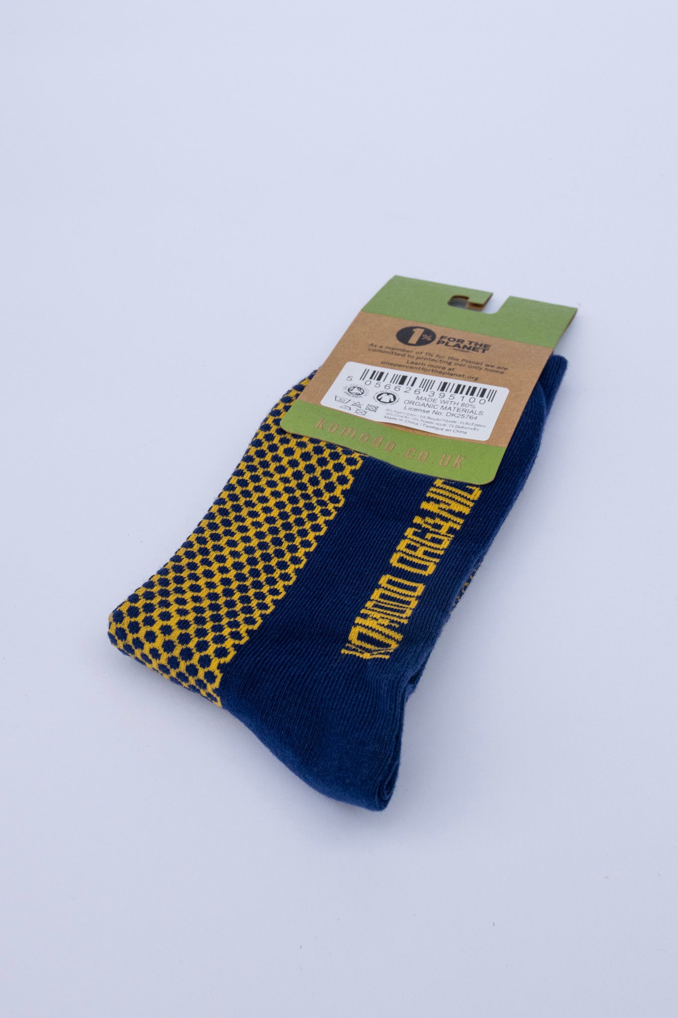 NEW DOT - GOTS Organic Cotton Socks Navy