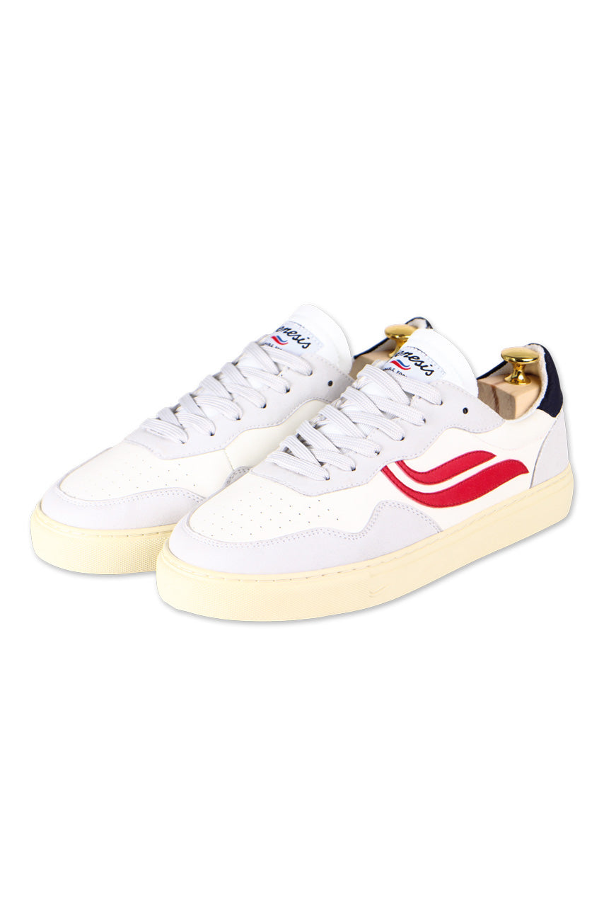 G-SOLEY Cactus Eco Trainer by GENESIS - White / Red / Black