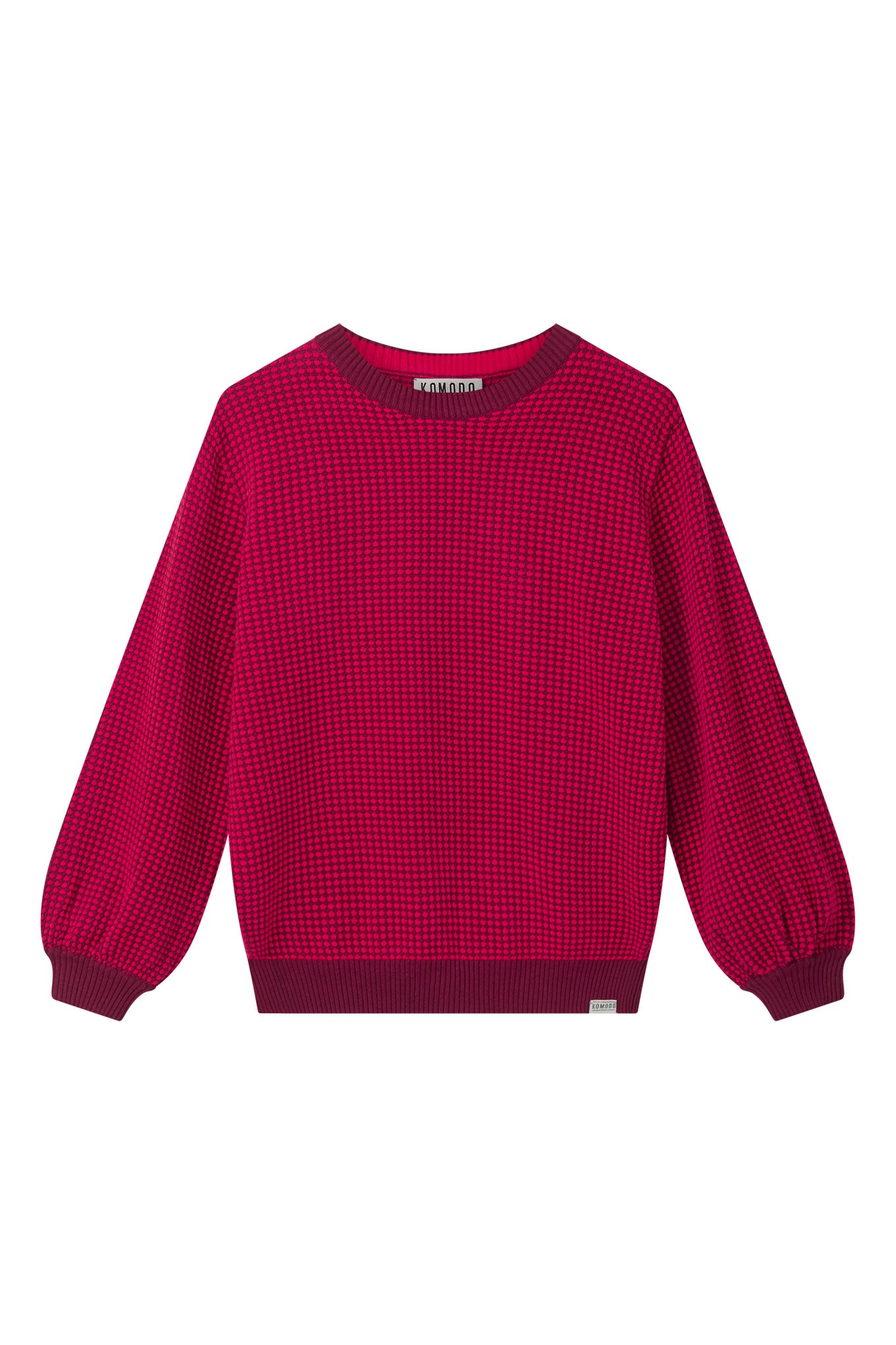 HOPE - Organic Cotton Jumper Wine