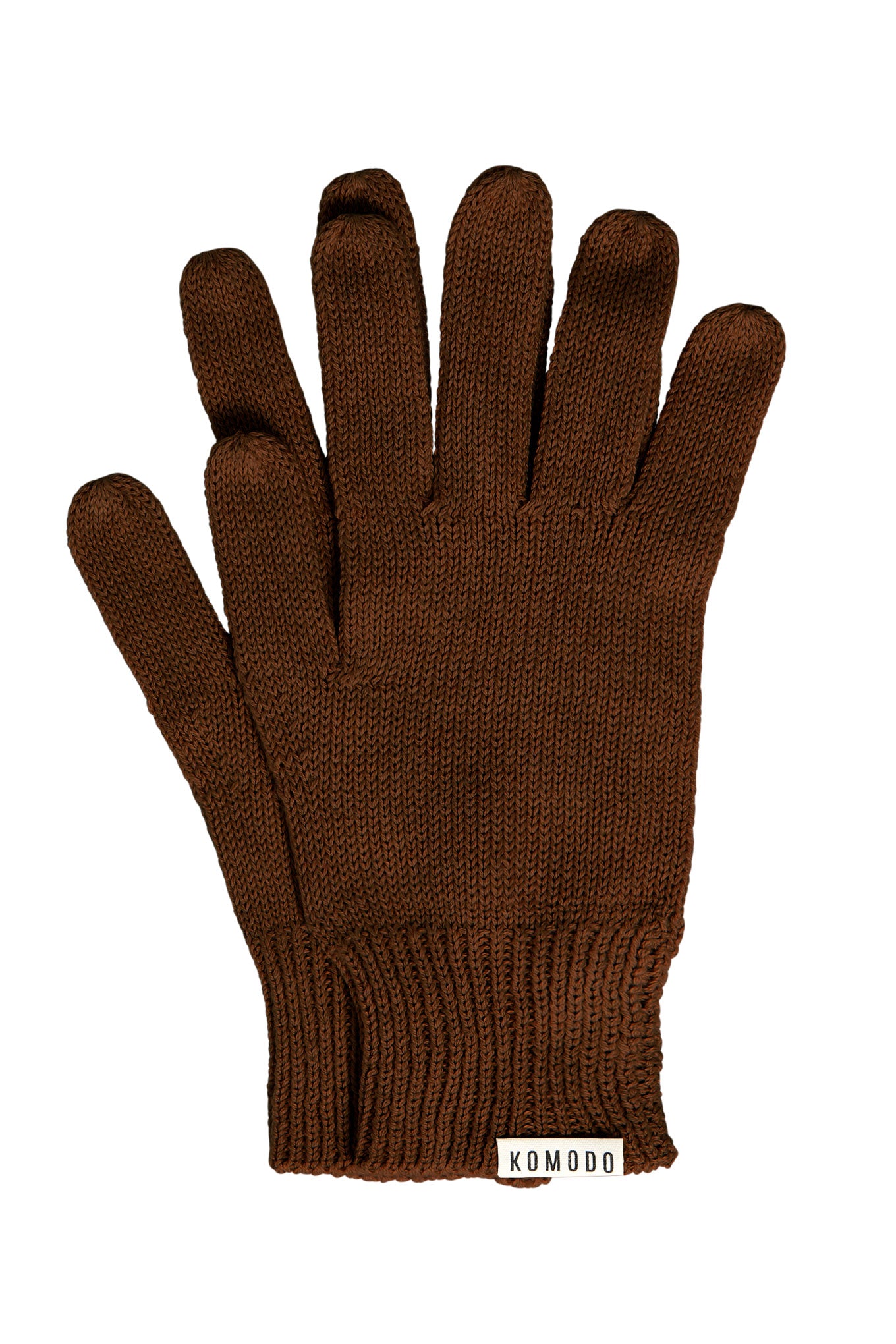 CITY - GOTS Organic Cotton Gloves - Hazelnut Brown