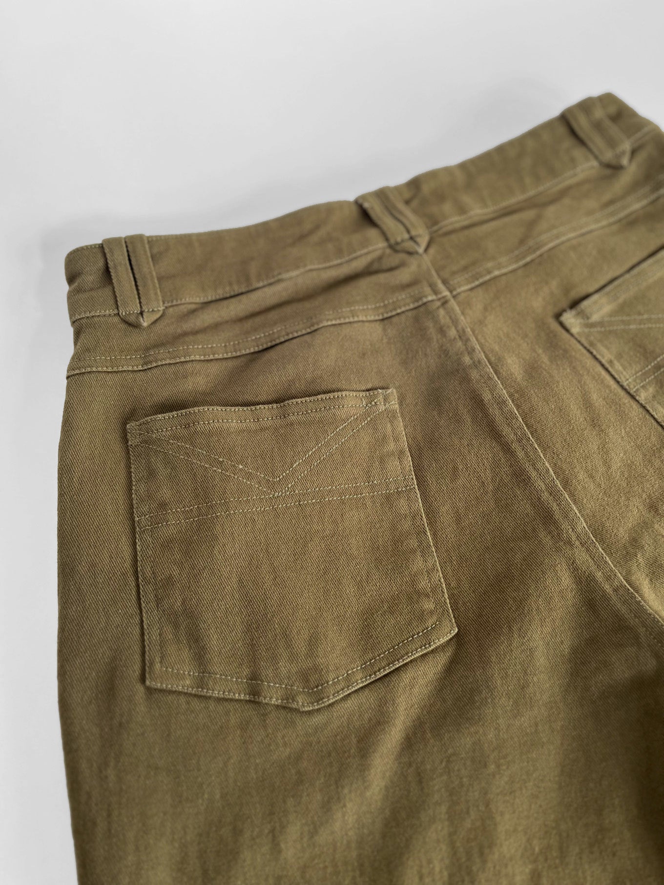 RANGER - Organic Cotton Trousers - Light Green