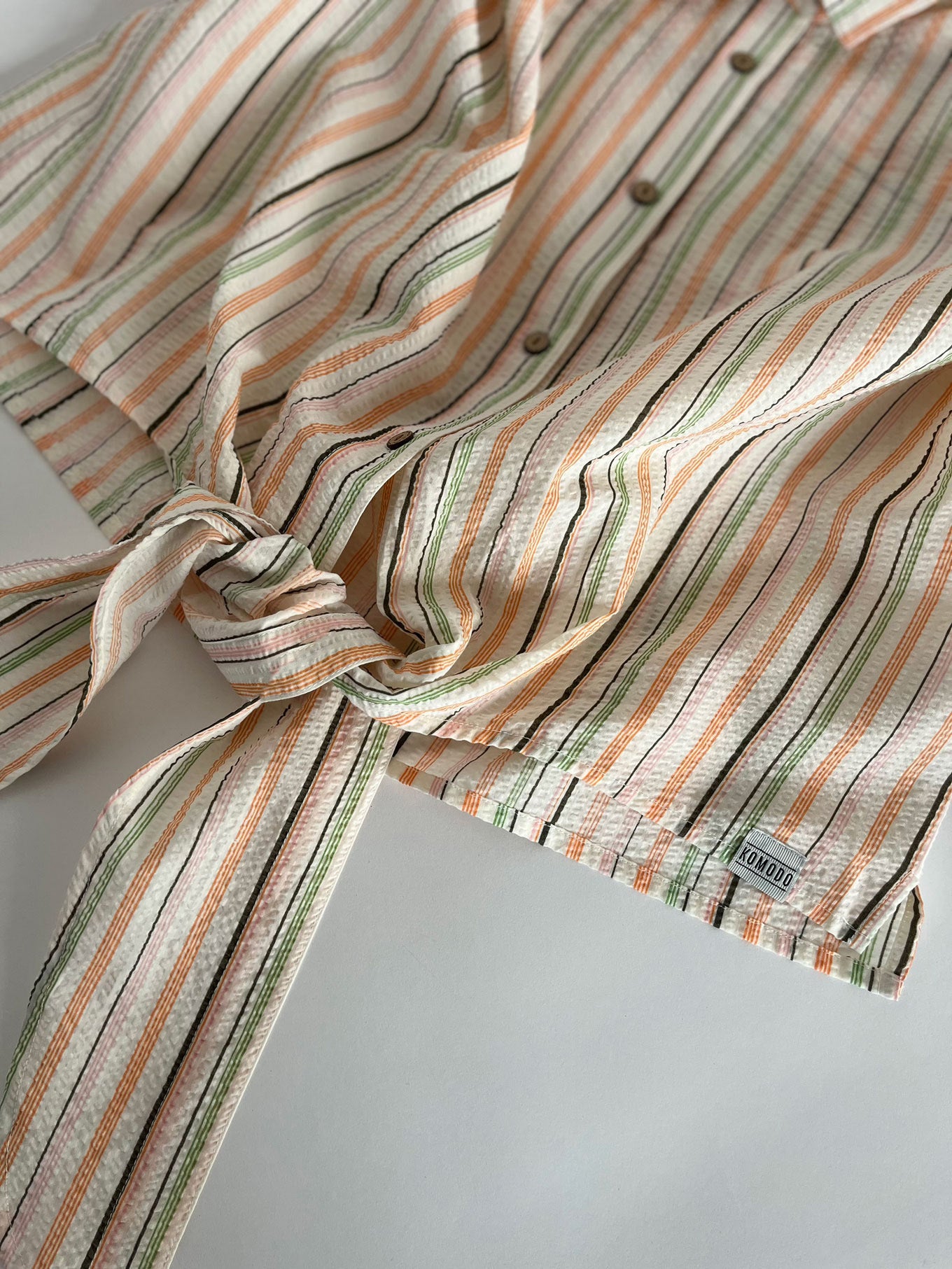 JUNGLE - Organic Cotton Shirt - Candy Stripe