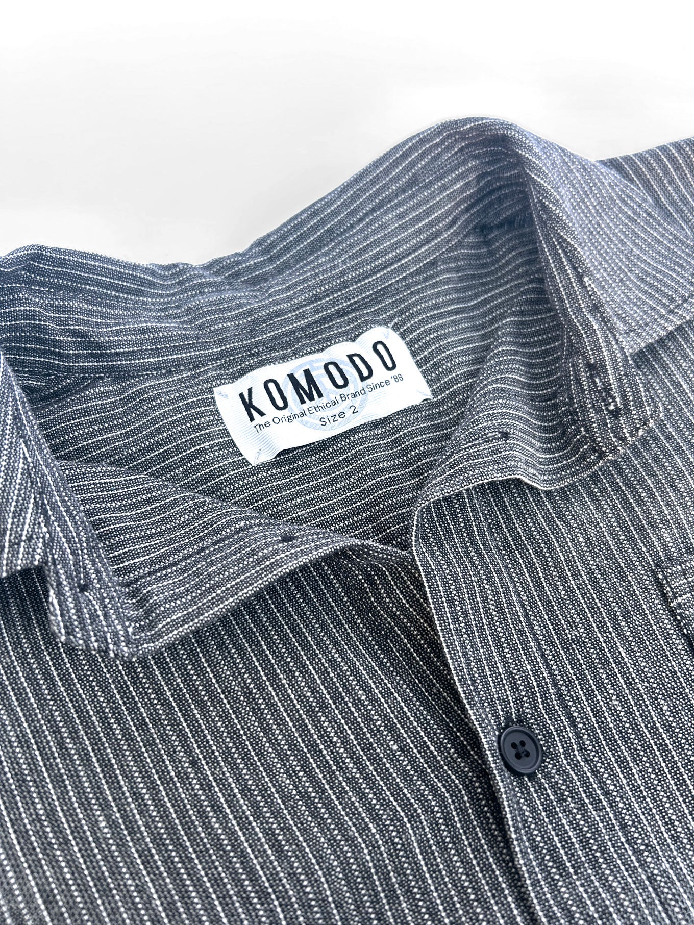 JUDE SHIRT - Monochrome Stripe
