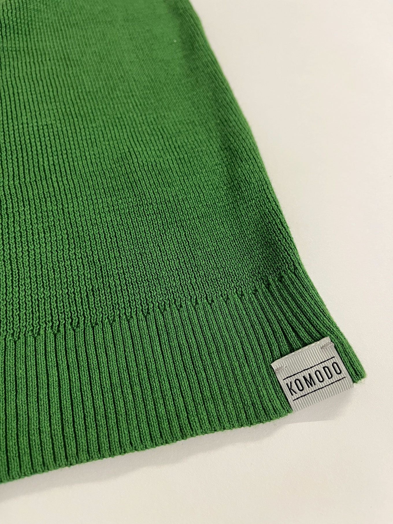 SANDER - Cotton Tencel Vest - Jungle Green