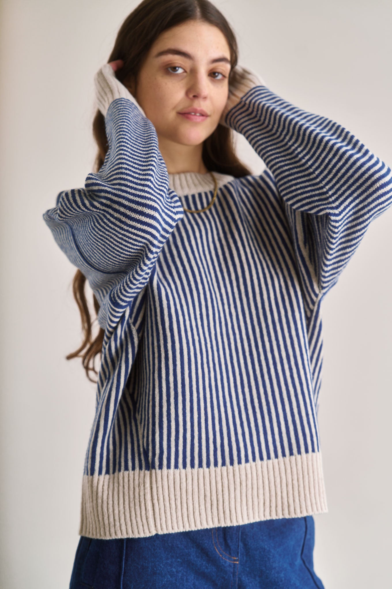 ZIZI Wool Stripe Jumper