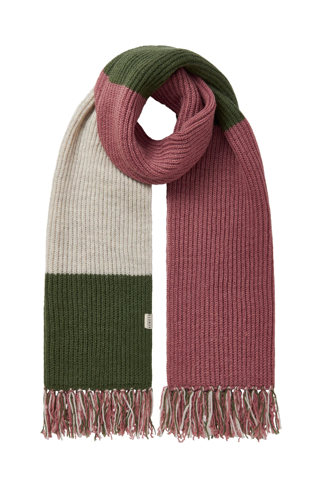 ALEXA Oversized Wool Scarf - Rose