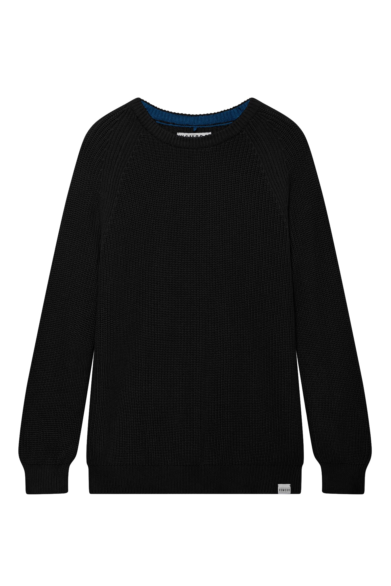 SERGIO - Mens Organic Cotton Jumper Black