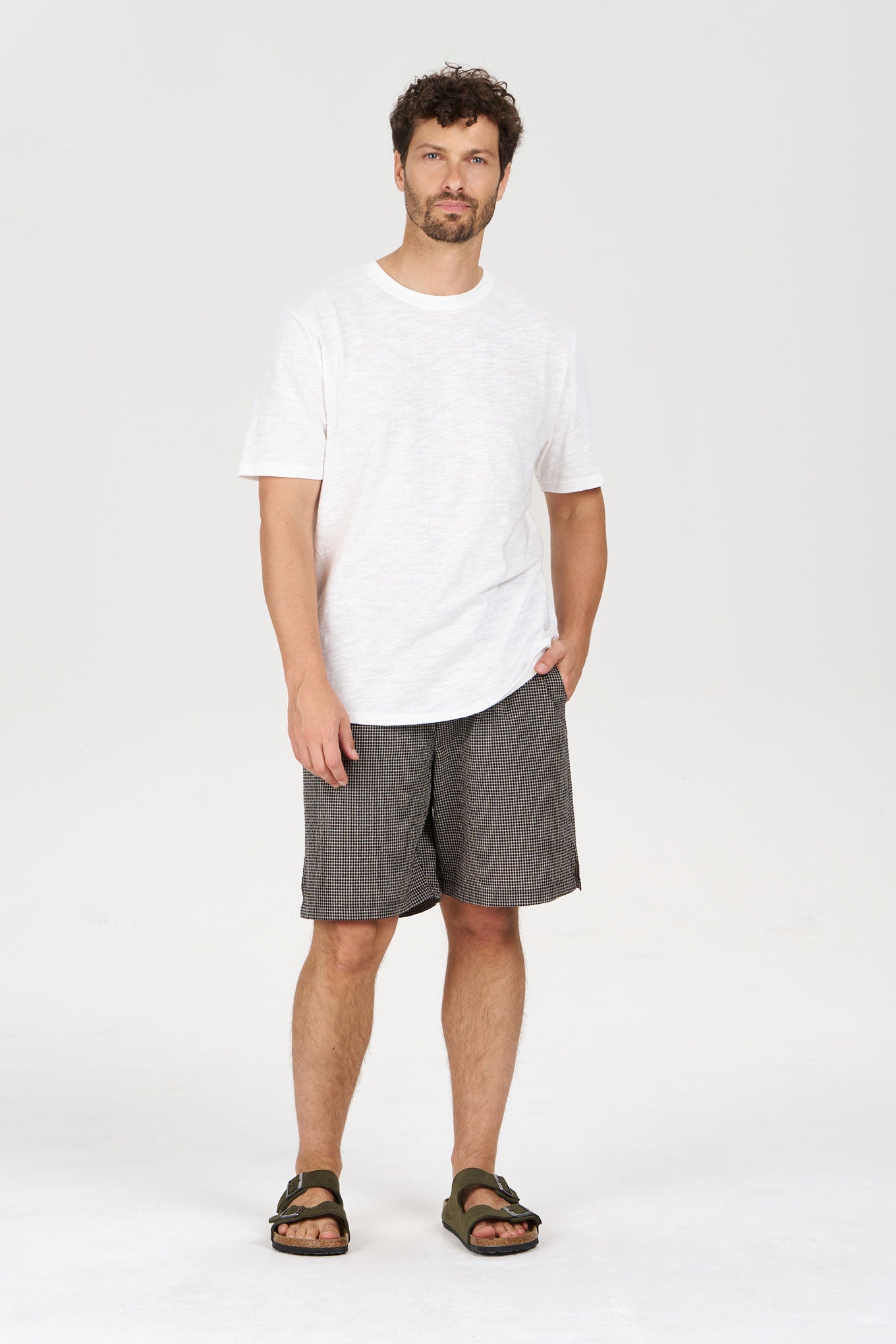 JERRY Organic Cotton Short - Check
