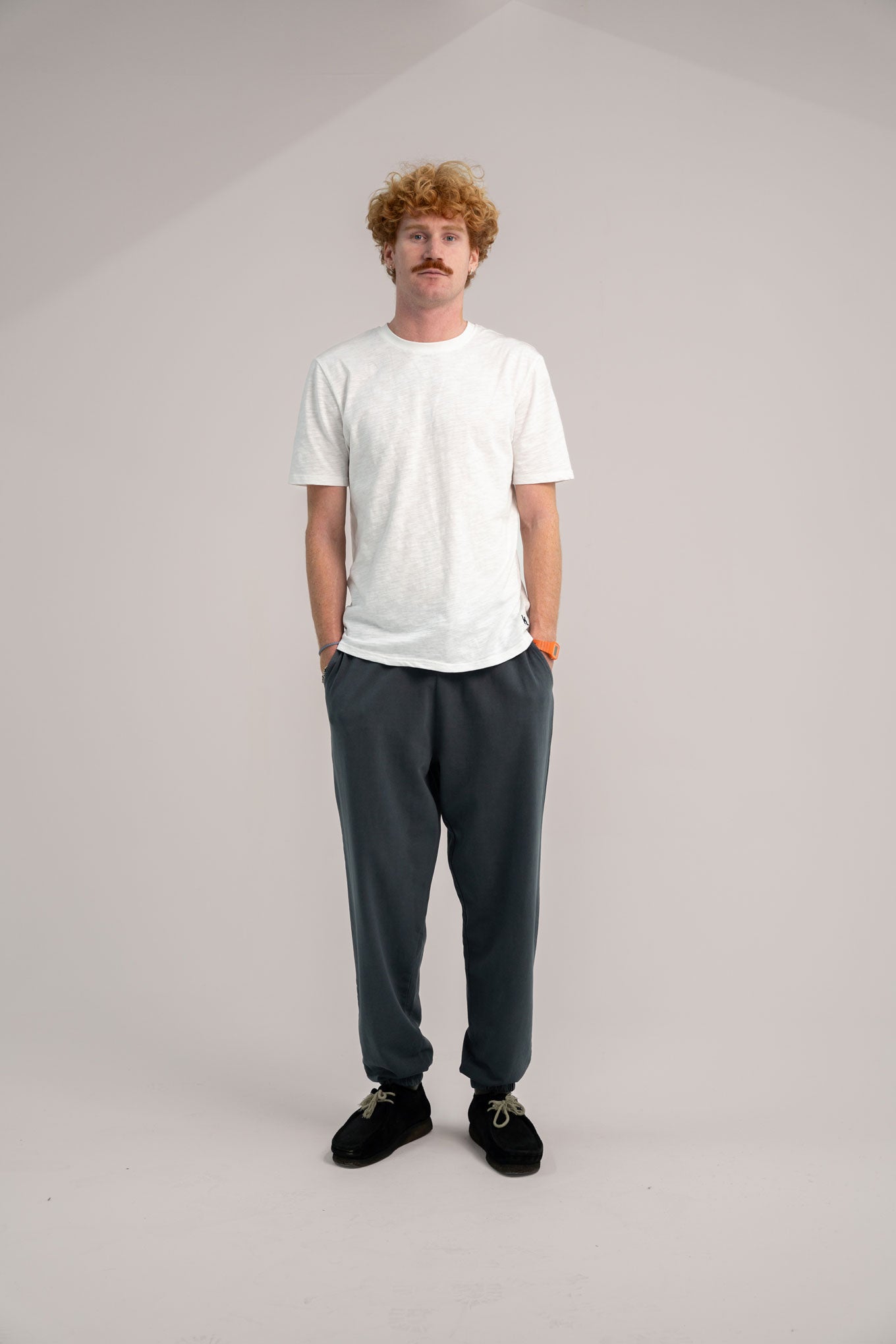 ADAM Organic Cotton Jogger - Washed Black