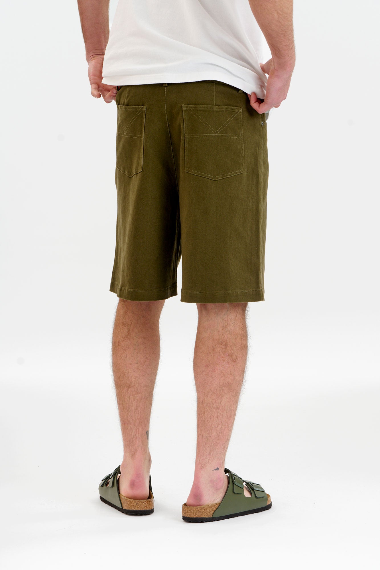 JAMBO Organic Cotton Twill Short - Green