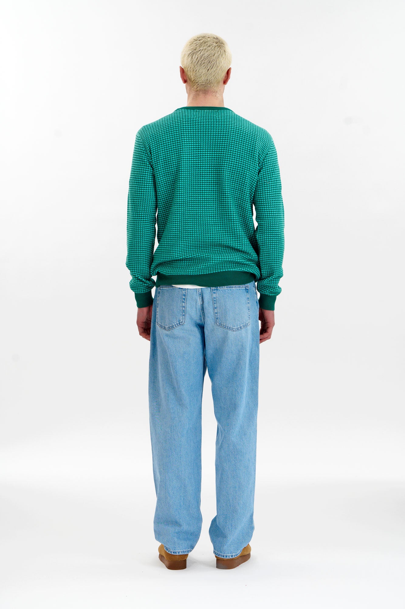 HASAN Organic Cotton Jumper - Green