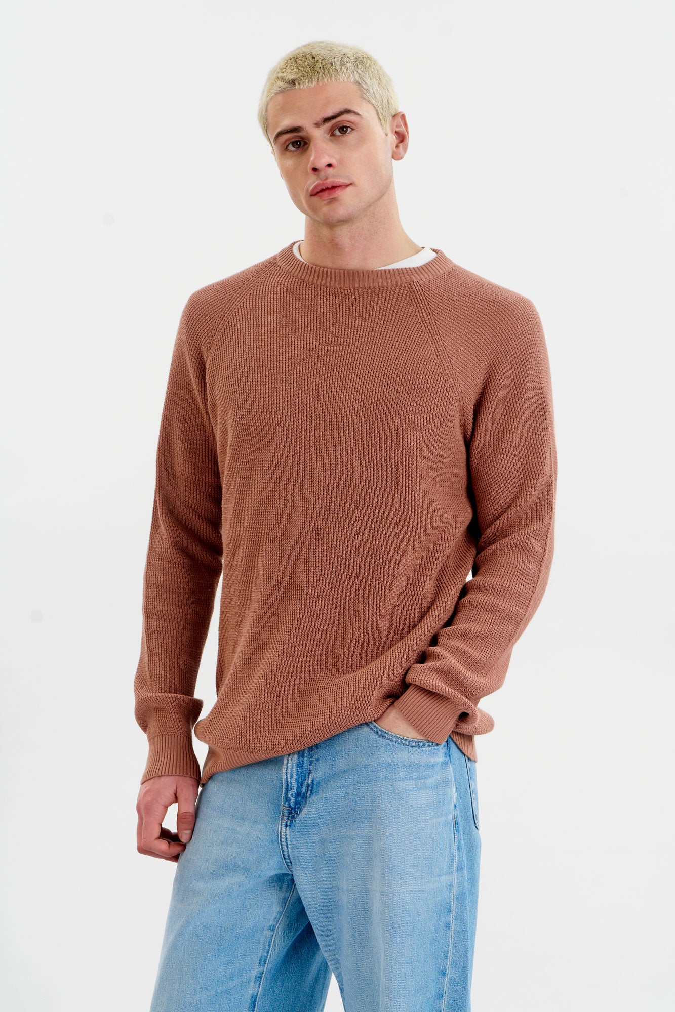 FOG Organic Cotton Jumper - Coffee