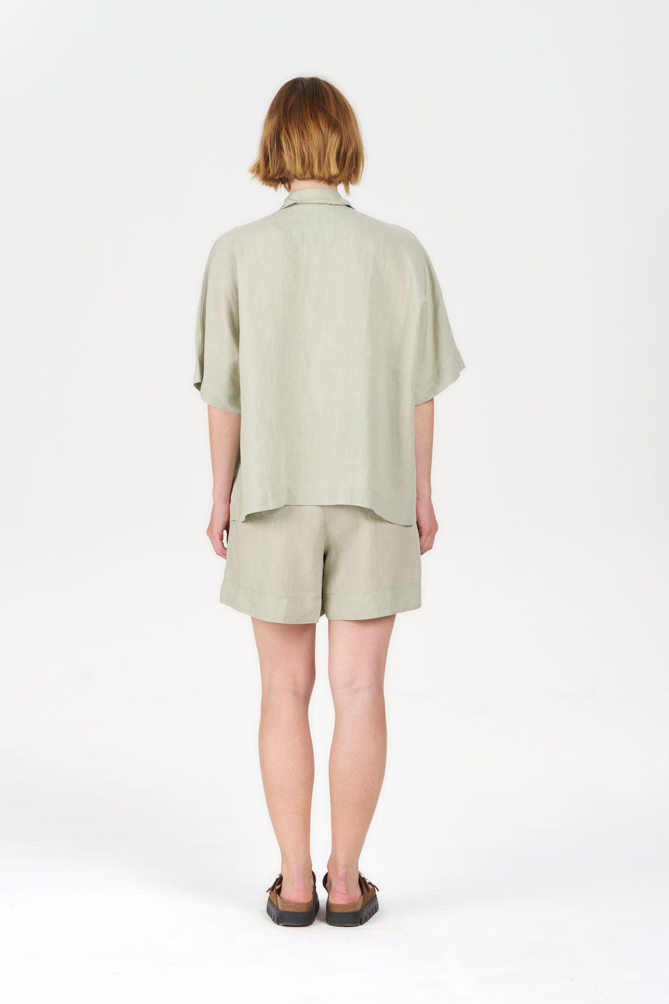 KYGO Tencel Linen Short - Sage