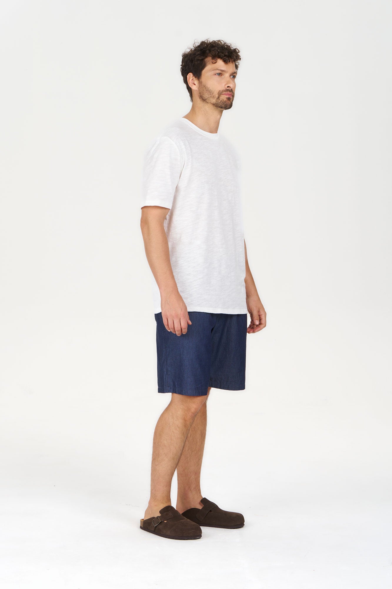 JERRY Organic Cotton Short - Mid Wash