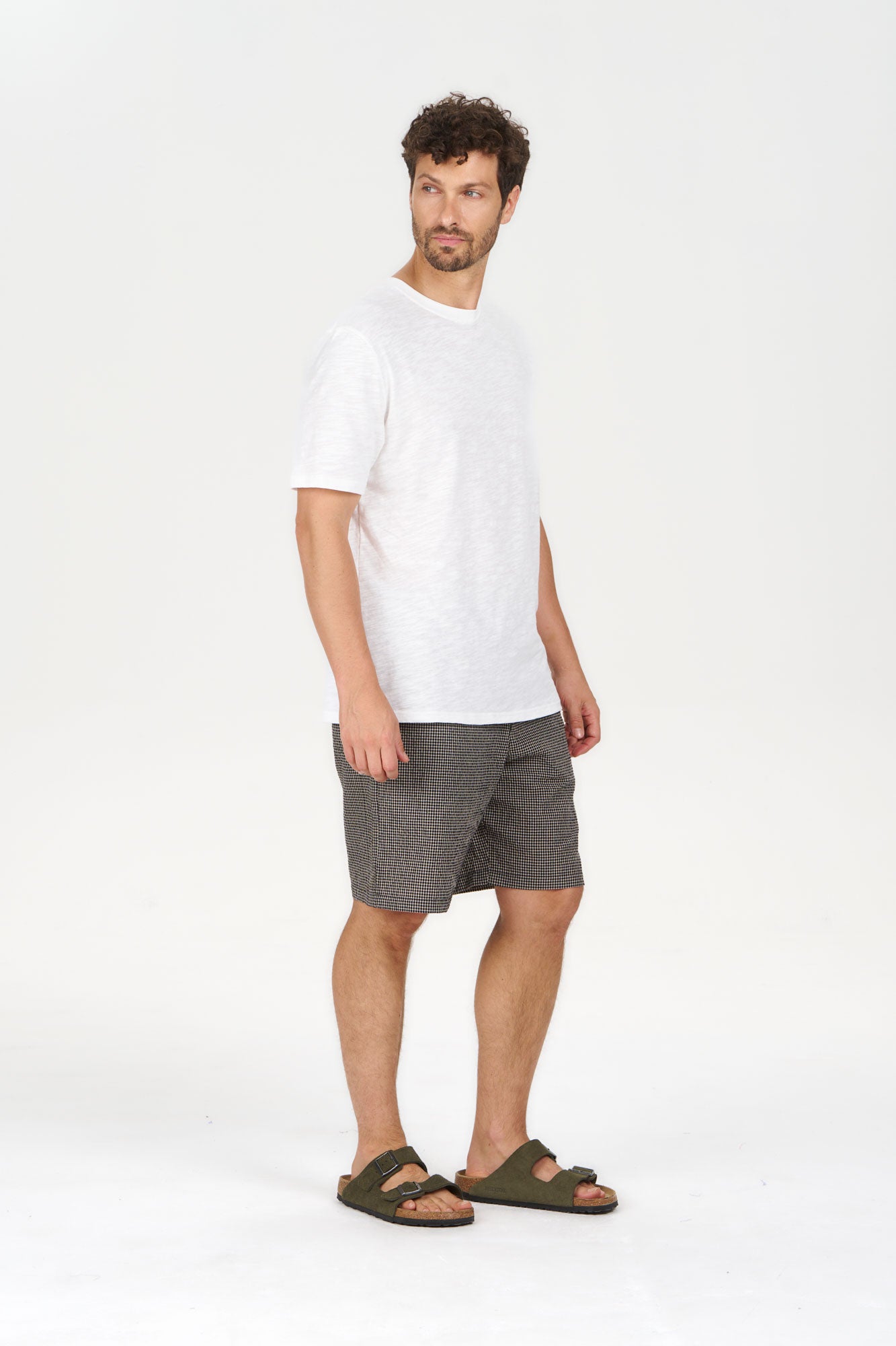 JERRY Organic Cotton Short - Check