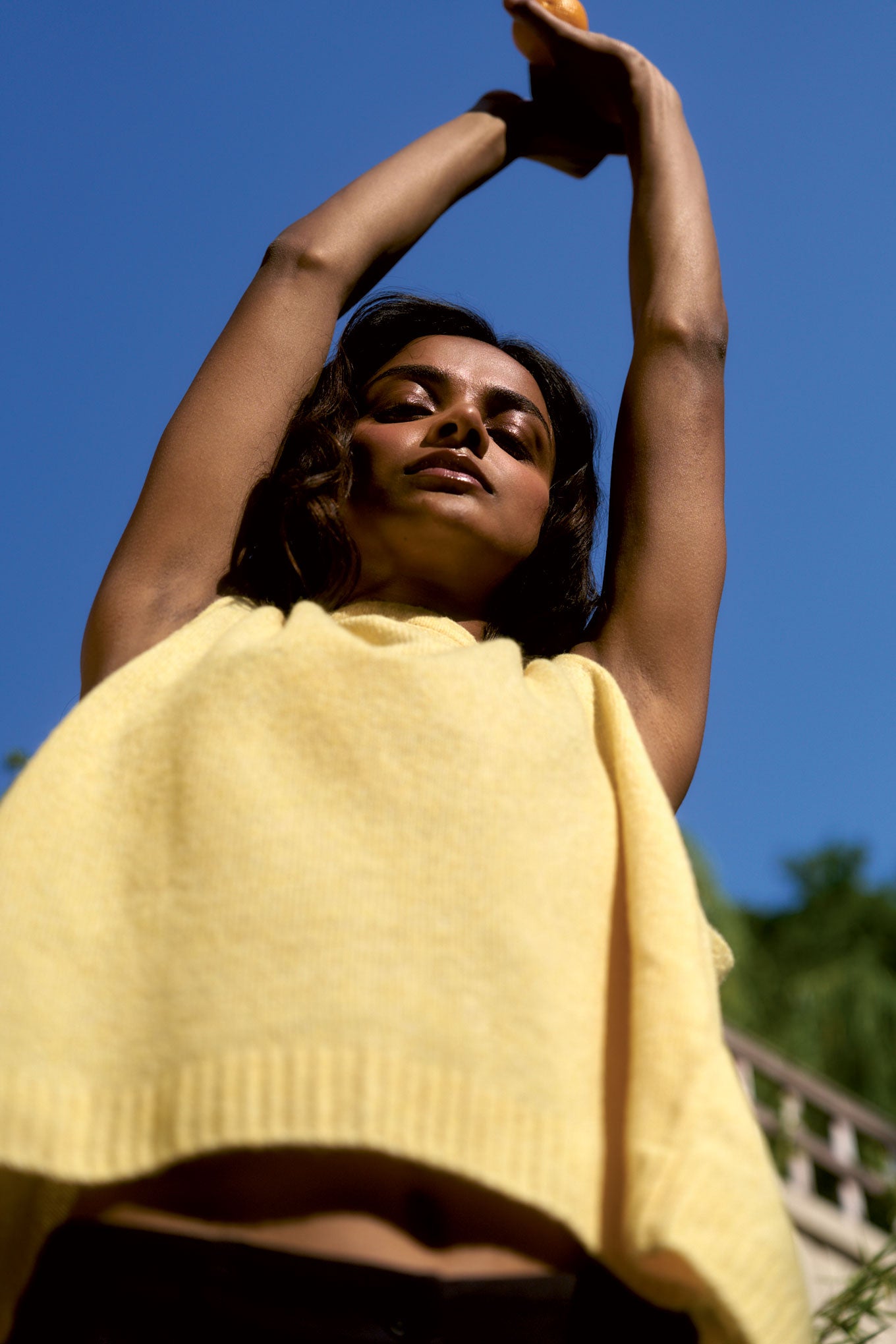 BLAKE Recycled Poly Vest - Yellow