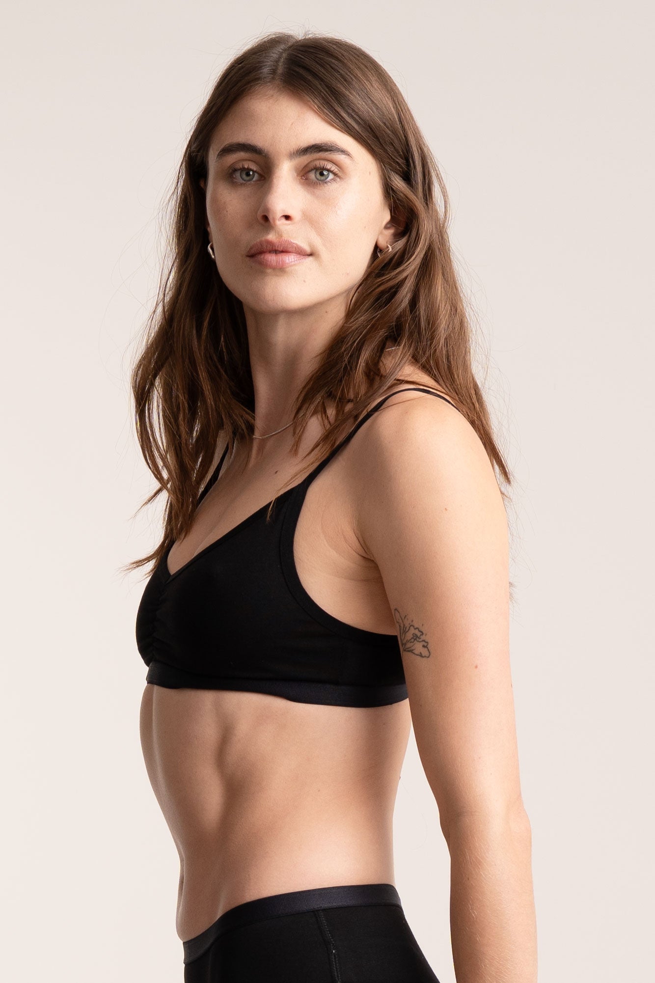ANASTASIA Bra - GOTS Organic Cotton Black