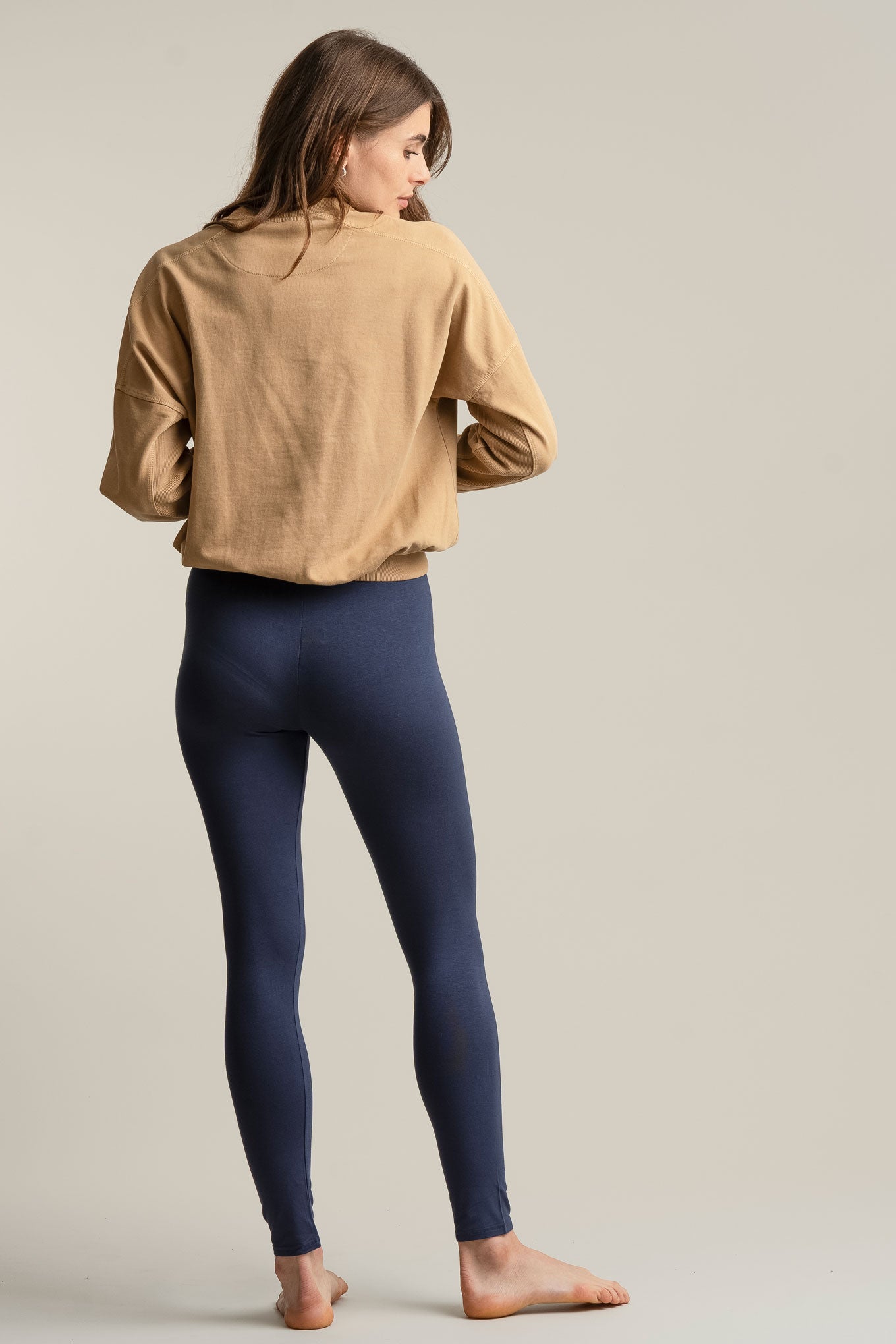 SATO Modal Legging - Navy