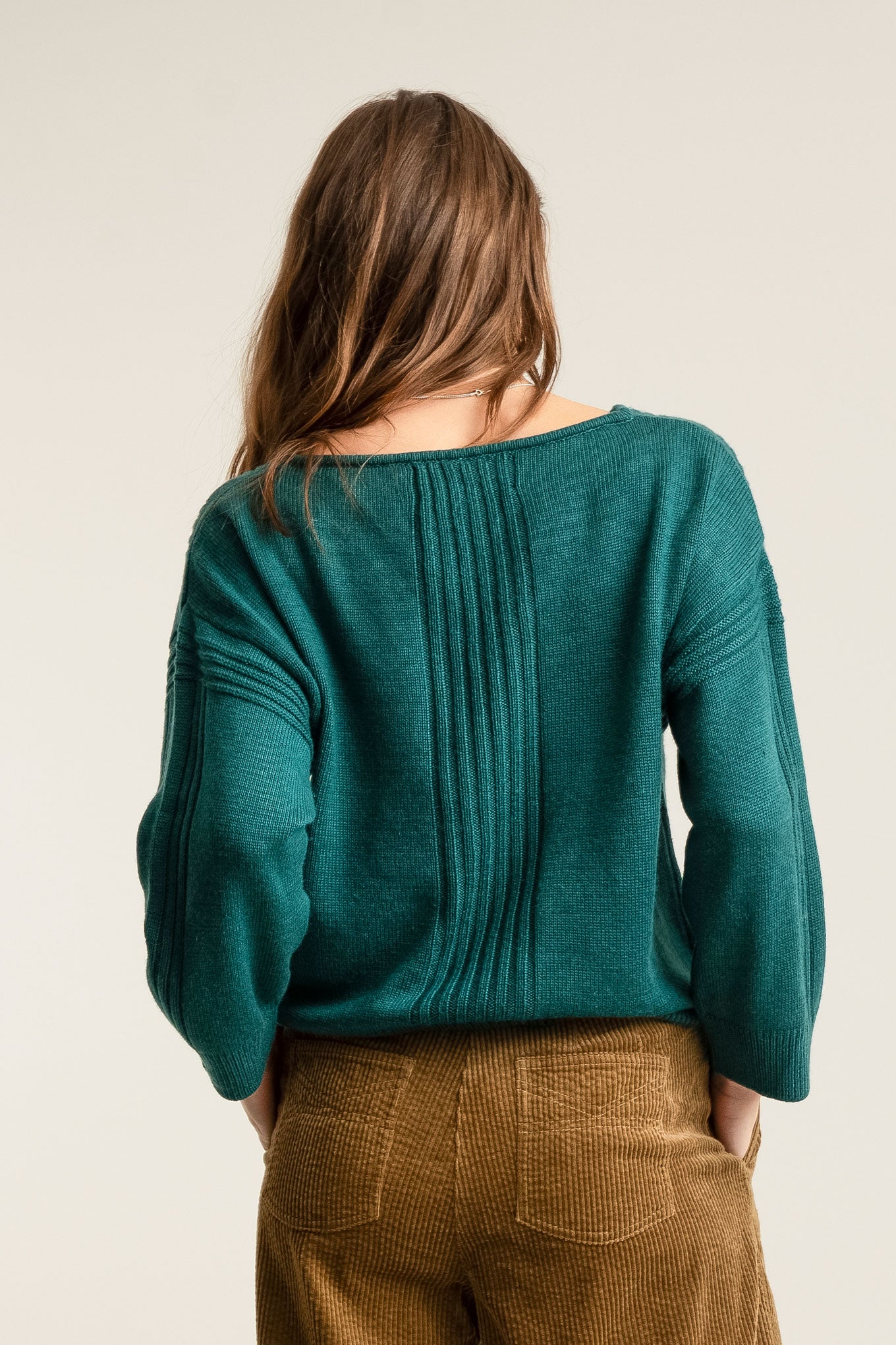 ANYA Wool Jumper - Ivy