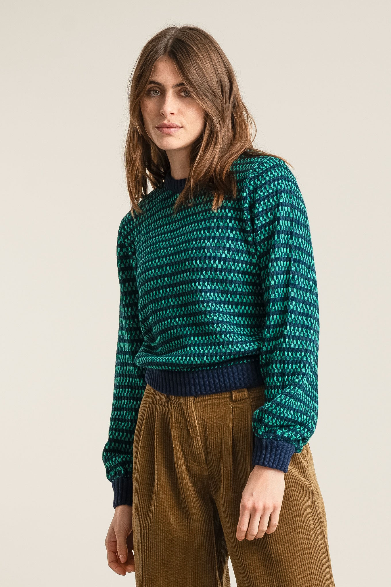 MAE - Organic Cotton Jumper Navy