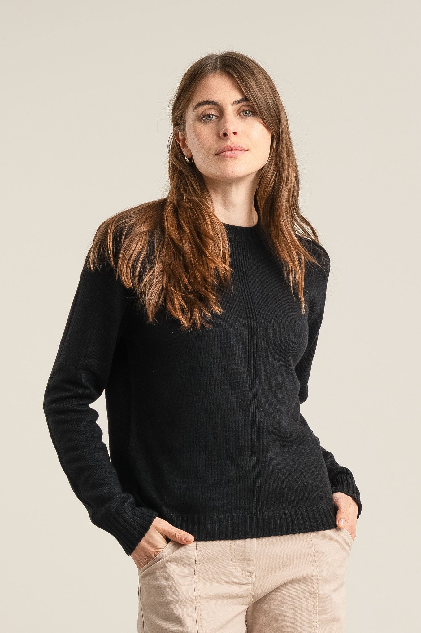 ALICE Wool Jumper - Black