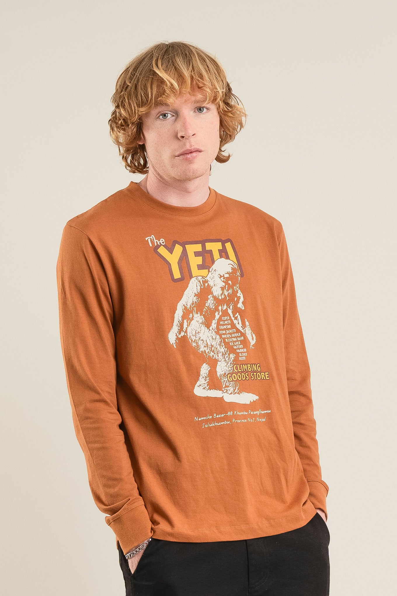 YETI Organic Cotton Tee - Brass
