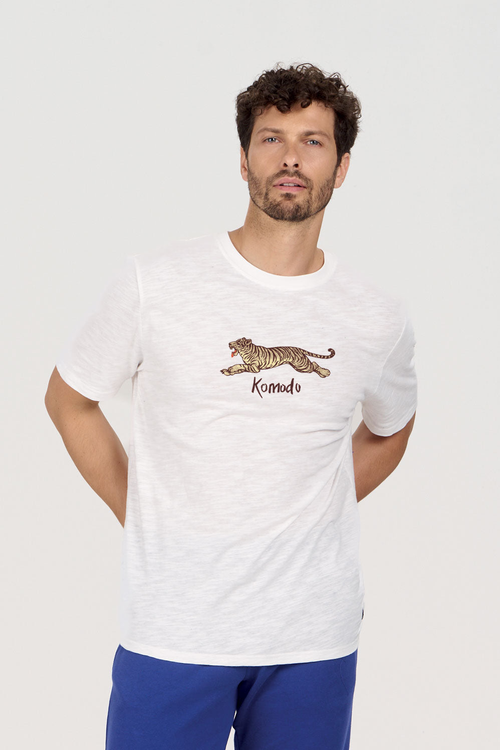 LE TIGRE Organic Cotton Tee - White