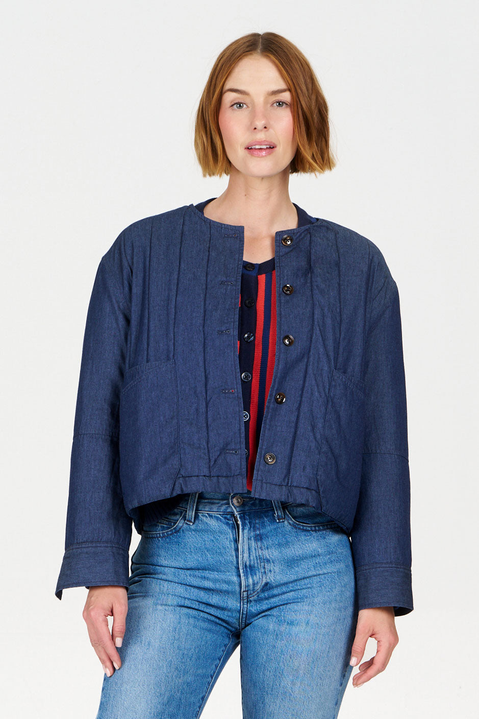 LOTTIE Organic Cotton Jacket - midwash