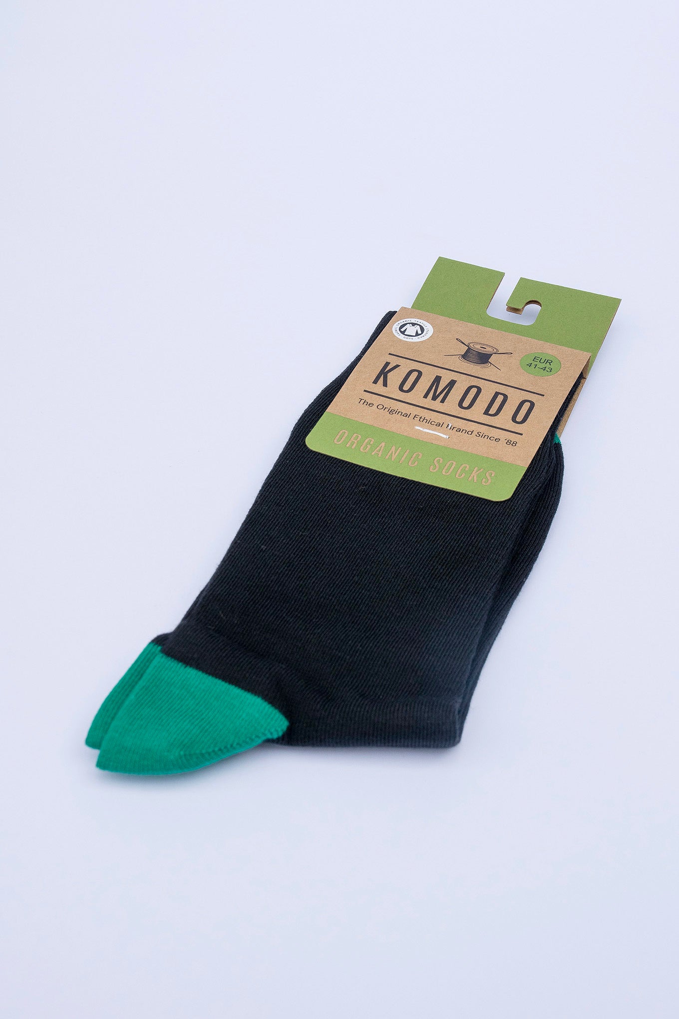PUNCHY - GOTS Organic Cotton Socks Black