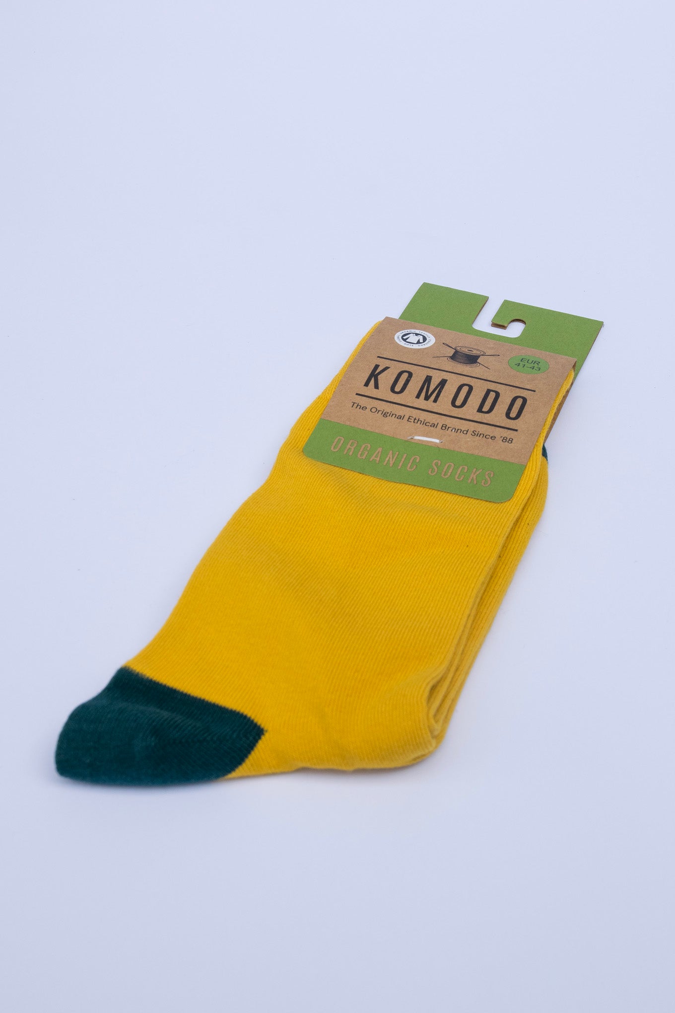 PUNCHY - GOTS Organic Cotton Socks Mustard