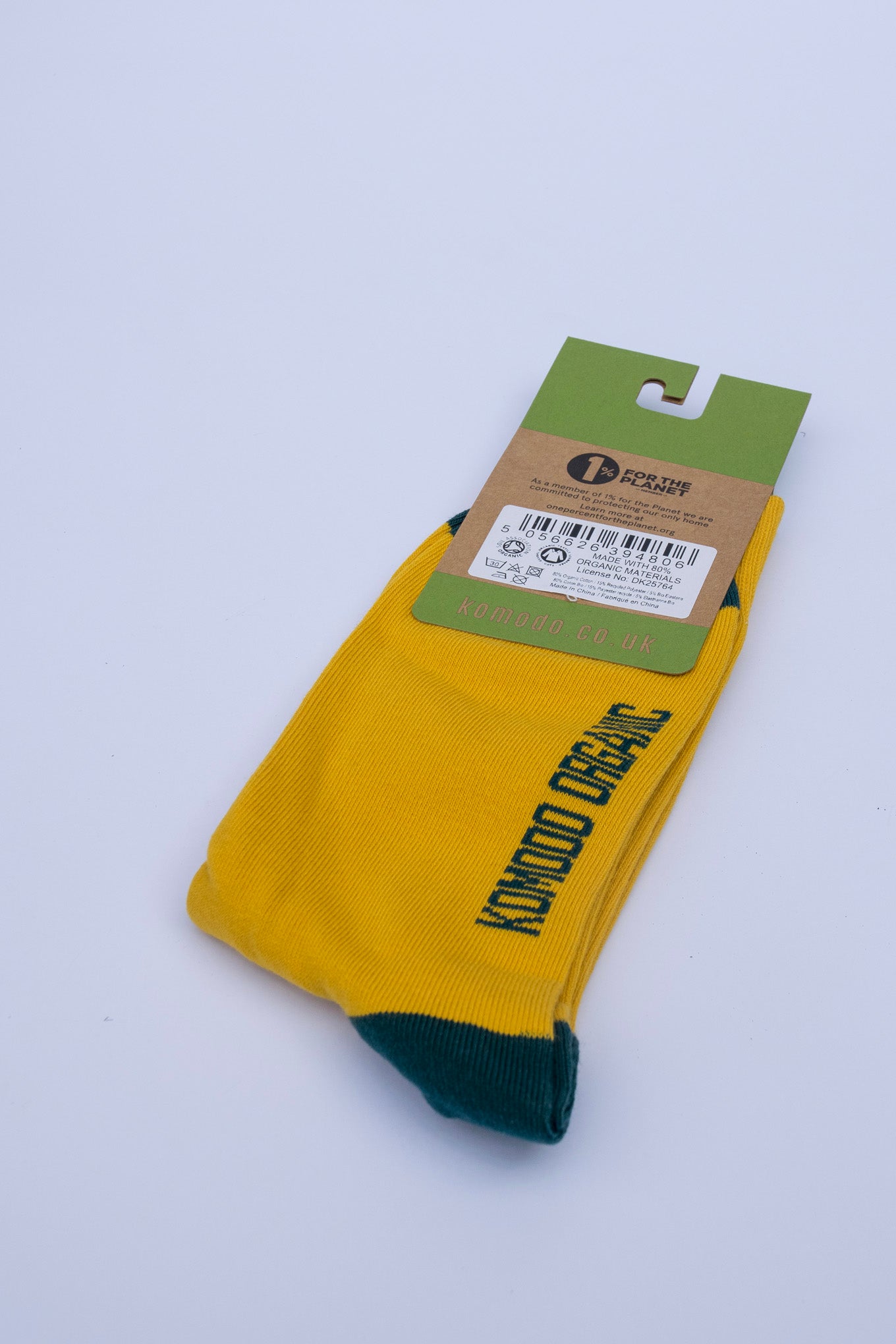 PUNCHY - GOTS Organic Cotton Socks Mustard