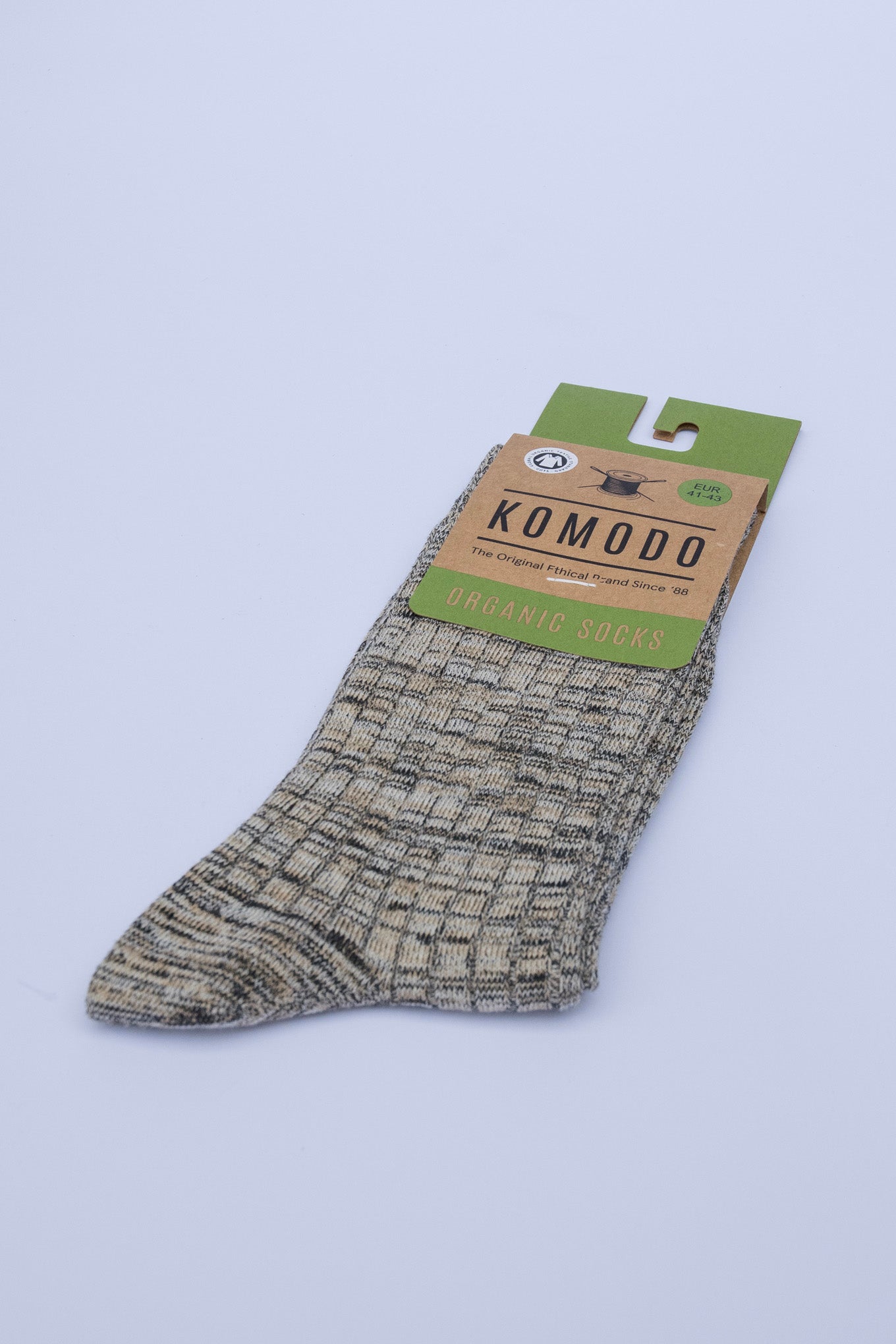 TRI MARL - GOTS Organic Cotton Socks Cappucino