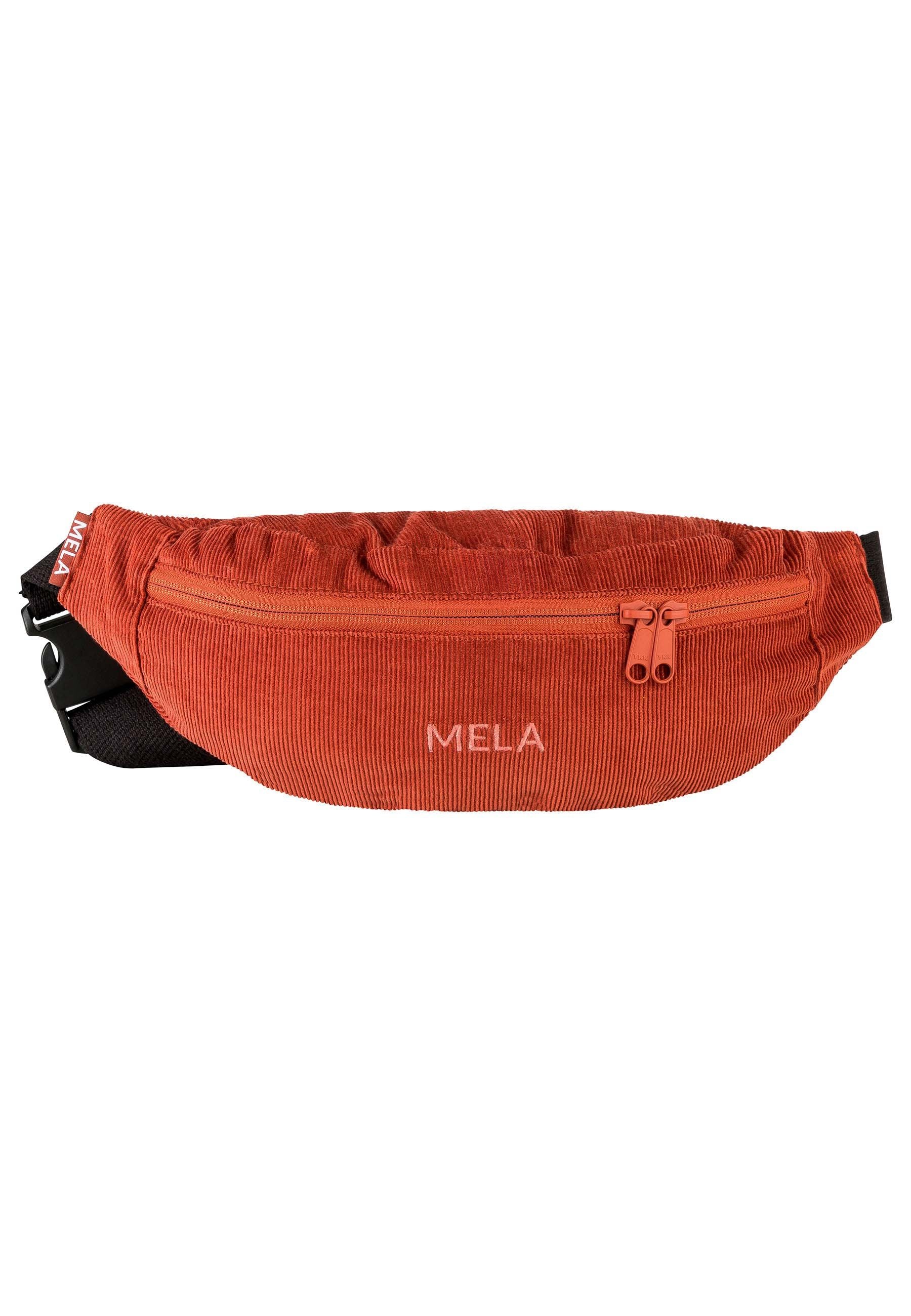 BHAVIN Corduroy Hip Bag by MELA - Brick
