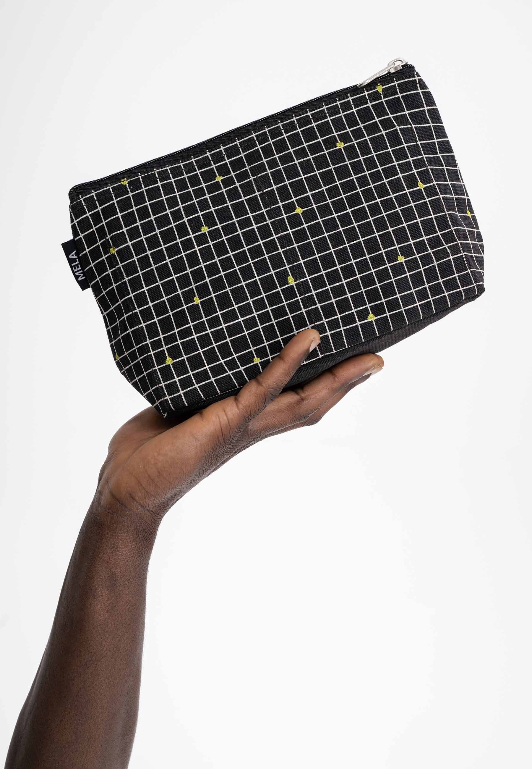 BIG POUCH by MELA - Black Grid