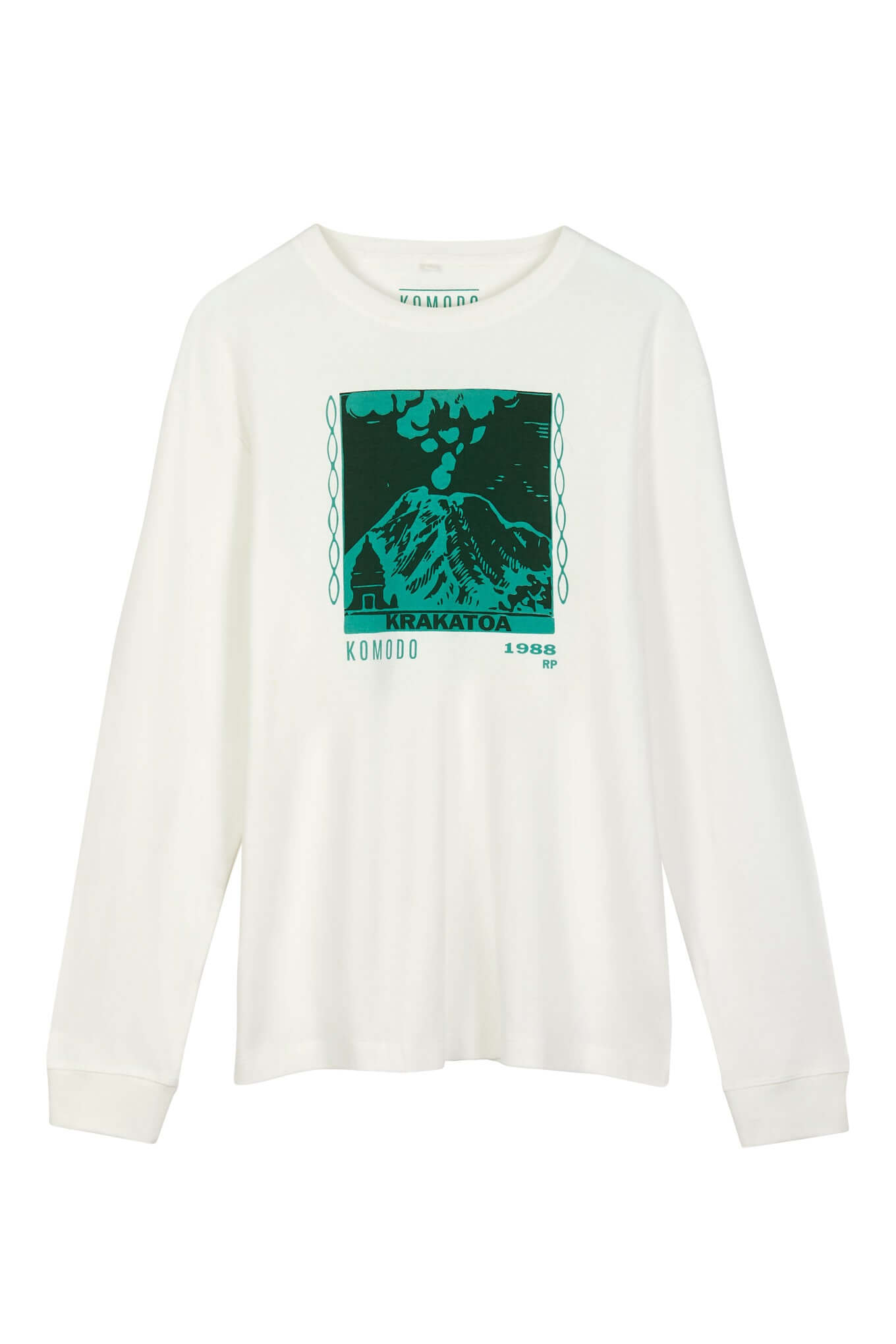 HAKON VOLCANO - Organic Cotton Tee Off White