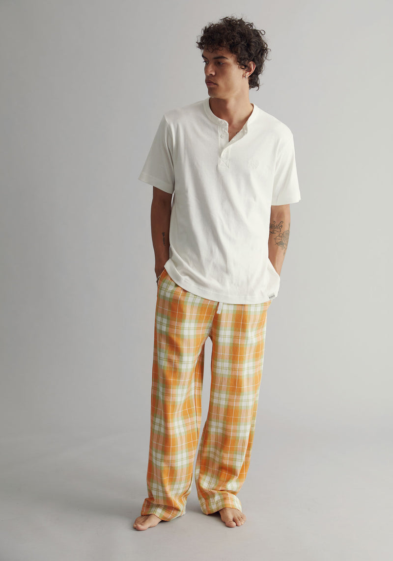 JIM JAM - Men&#39;s Organic Cotton Pyjama Set Orange
